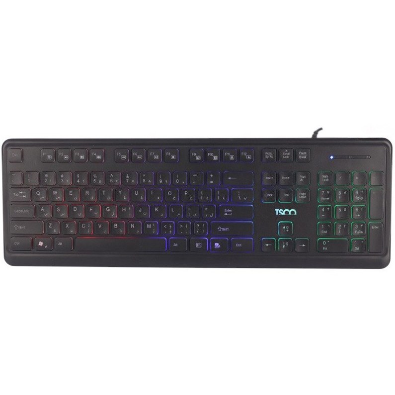TSCO wired keyboard TK8046 RGB