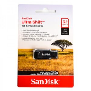 فلش مموری سن دیسک مدل ULTRA SHIFT CZ410 ظرفیت 32 گیگابایت