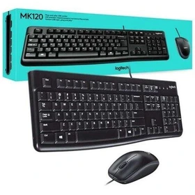 wired keyboard + mouse Logitech MK120