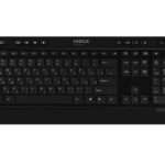 کیبورد بی‌سیم هیسکا Hiska مدل HX-KE235W سوییچ ممبران