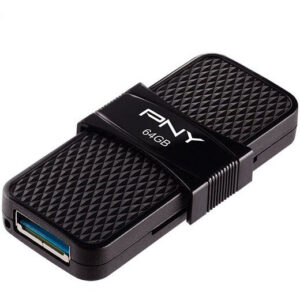فلش مموری پی ان وای مدل DUO LINK USB 3.1 Type-C OTG ظرفیت 64 گیگابایت
