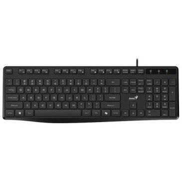 کیبورد باسیم جنیوس KB-117S با حروف فارسی