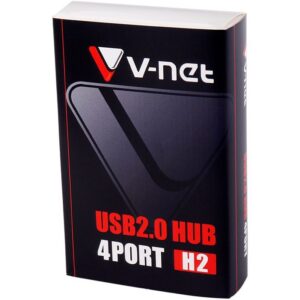 هاب وی نت مدل V-NET V-HUAMH204 H2 4PORT USB2.0
