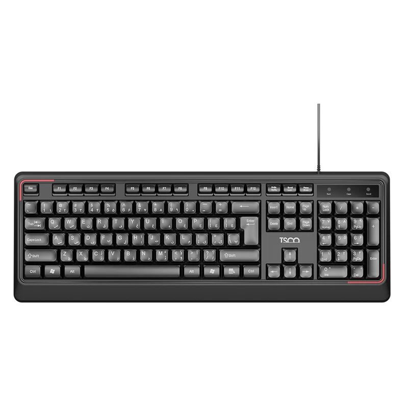 کیبورد تسکو مدل TK8082 با سیم