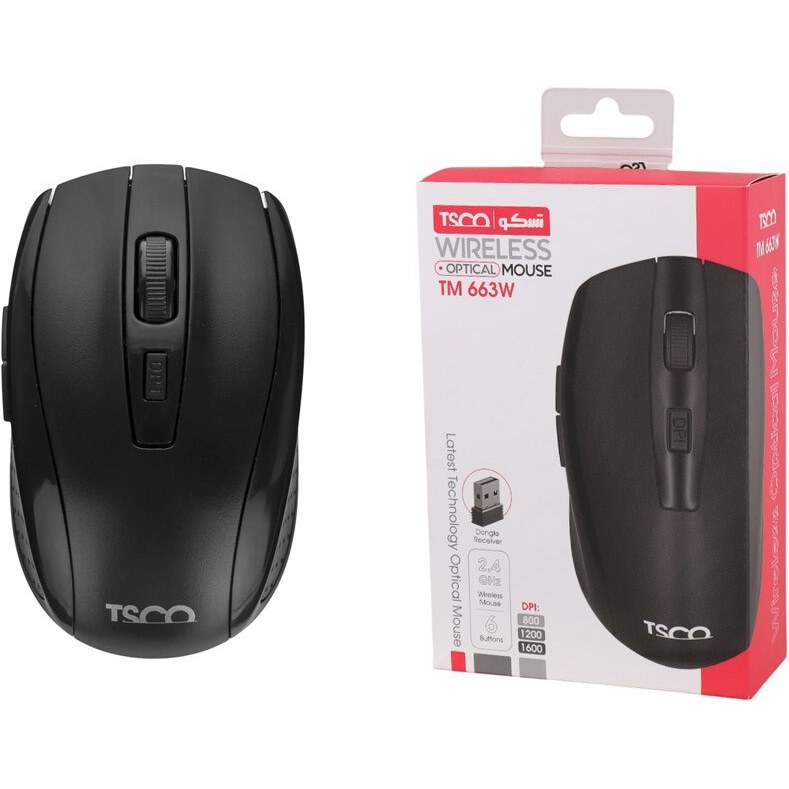 ماوس بی سیم تسکو مدل TM663W