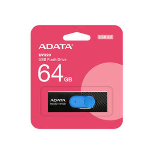 فلش مموری ای دیتا UV320 USB 3 ظرفیت 64 گیگابایت